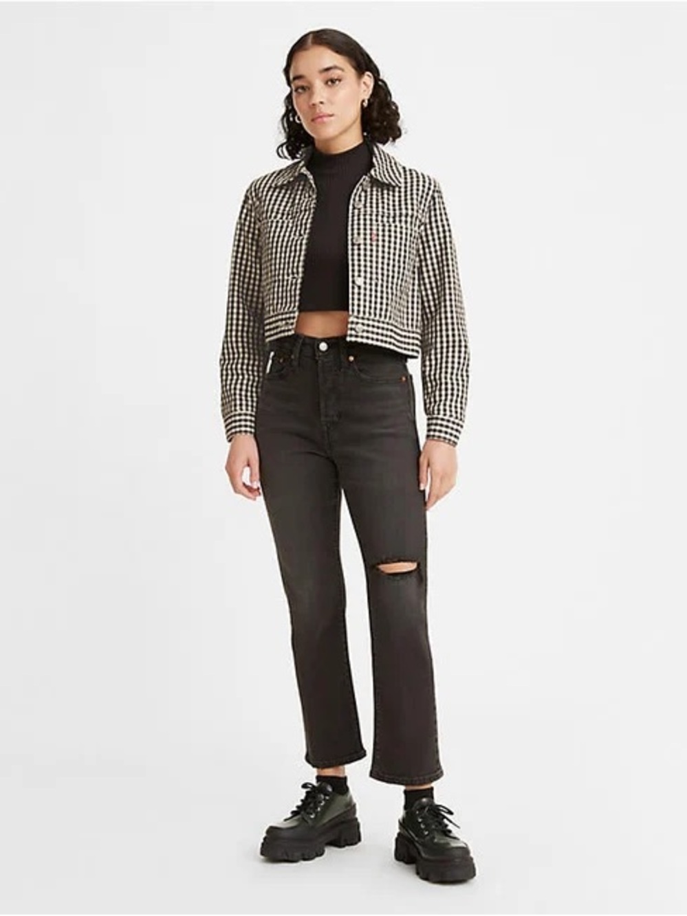 LEVI’S Wedgie Straight Jean Cut And Dry 32 34964-0149